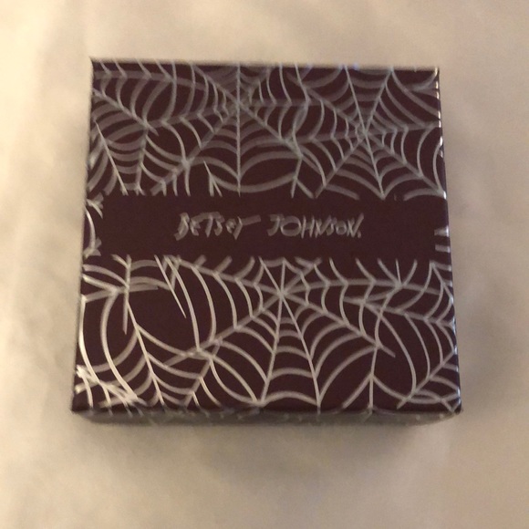 Betsey Johnson Fuchsia Tone Just Treats Ghost Drop Earrings With Fringe NWT - Picture 8 of 10